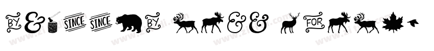classic true north字体转换